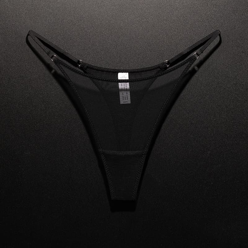 エロ下着 シースルーメッシュ ハイレグＴバックショーツ
