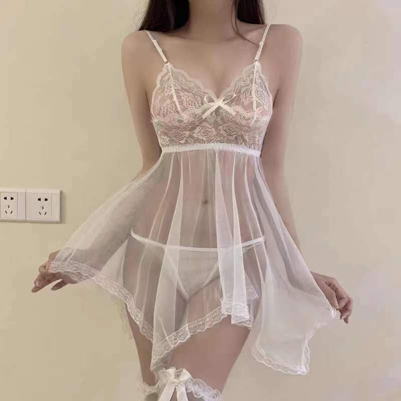 エロ下着 セクシー シースルー レース キャミソール