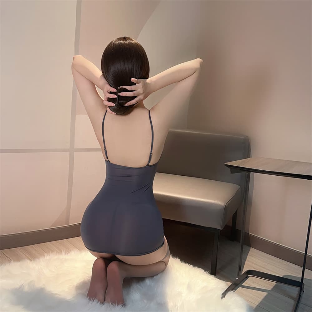 エロ下着 レース シースルー セクシー 透明感 ランジェリー ベビードール ストラップ